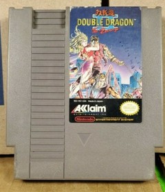 Vintage 90's Double Dragon II: The Revenge NES 1990 NES-W2-USA Works Cart Only