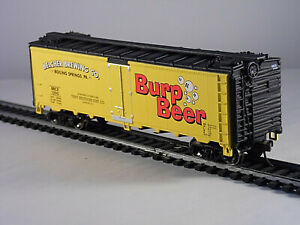 Athearn Belcher Brewing Co. Burp Beer Reefer Box Car # B.B.C..X. 1290 HO Scale 