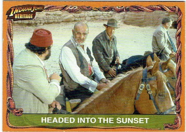 Indiana Jones Heritage Topps 2008 White Back Parallel Chase Card #81 - #165/500 - Image 1 of 1