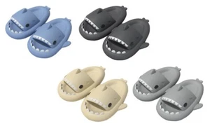 Unisex Shark Slides – Non-Slip, Open Toe Novelty Sandals for Indoor/Outdoor - Picture 1 of 15