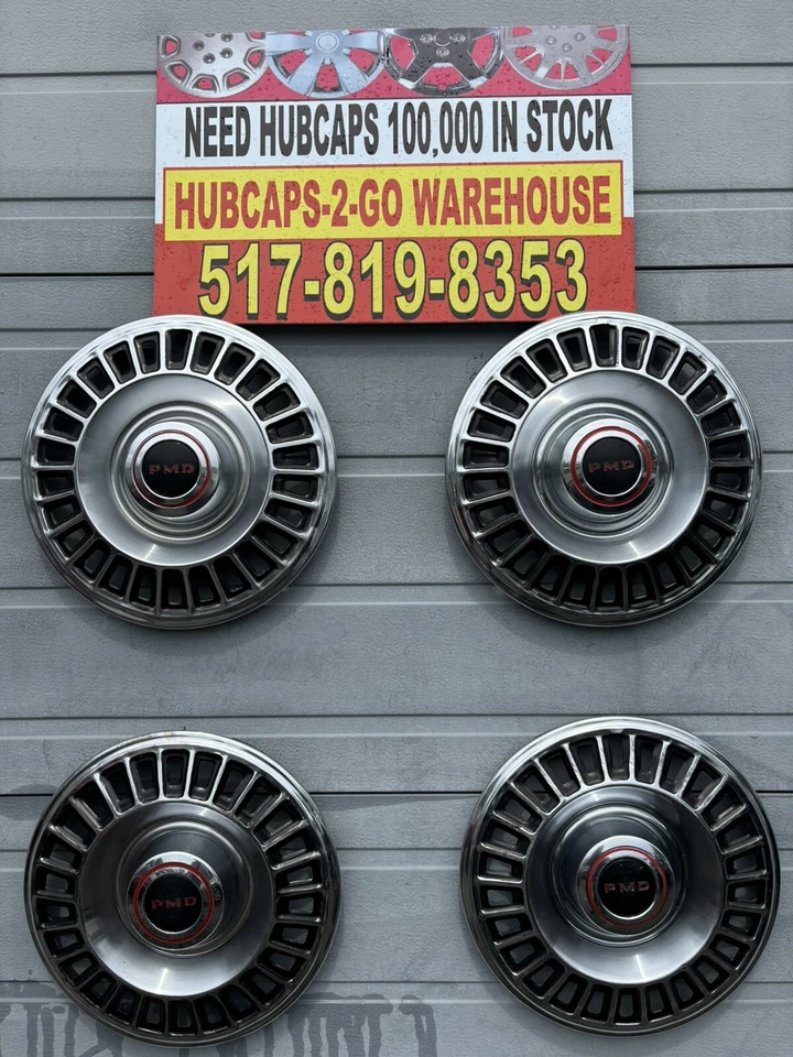 Pontiac Firebird Catalina Bonniville Tempest Ventura 1967-72 tapacubos 4 buen fabricante original Foto 1 de 4