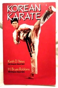 Vintage 1987 Korean Karate Keith D. Yates & H. Bryan Robbins Black Belt - Imagen 1 de 6