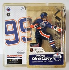 McFarlane WAYNE GRETZKY Edmonton Oilers NHL Legends Series 2 Blue Uniform WG0203