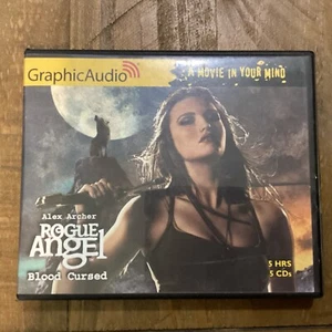 Rouge Angel #44 Blood Cursed, Alex Archer 5cd Audiobook COMPLETE - Picture 1 of 2