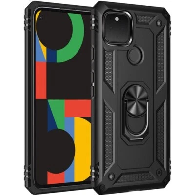 Armor Shockproof Apple iPhone 11 Pro Max Case + Magnetic Ring Bracket - Image 1 of 4