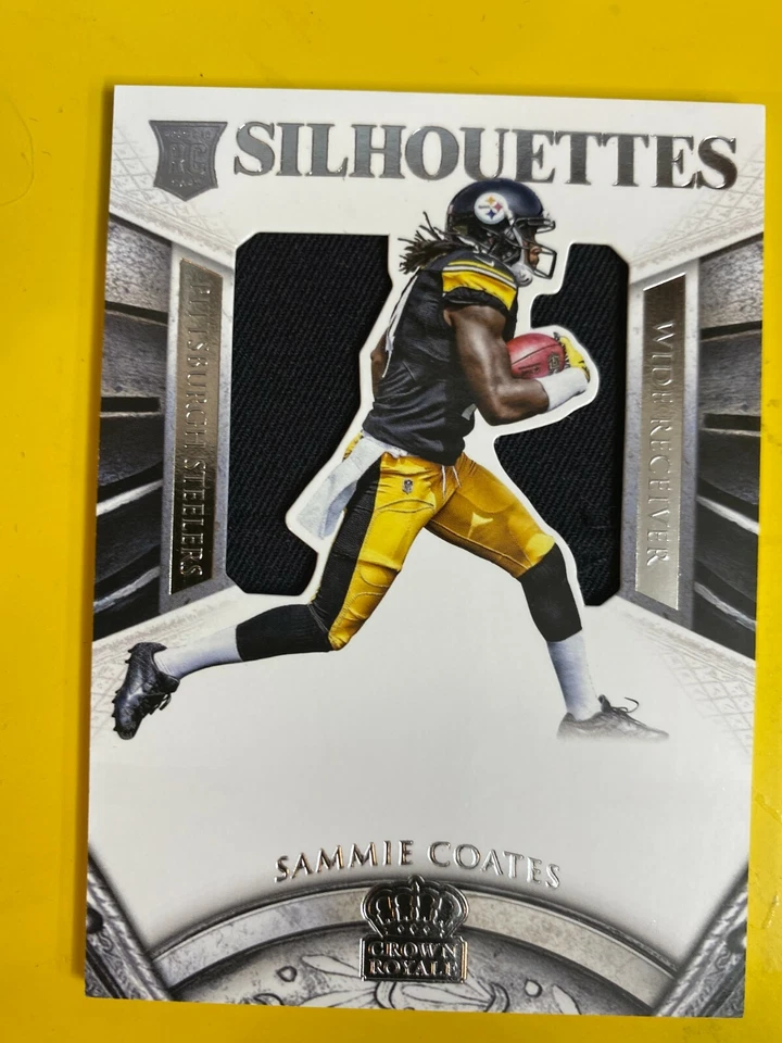 D48239  2015 Crown Royale Rookie Silhouettes #233 Sammie Coates STEELERS  /299 - Image 1 of 1