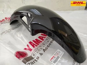 Genuine YAMAHA RXS RXK RX135 RXS115 RX115 RX SPESIAL Front Fender Mudguard Black - Picture 1 of 6