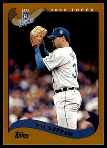 2002 Topps Baseball Card Jeff Suppan B Kansas City Royals #162