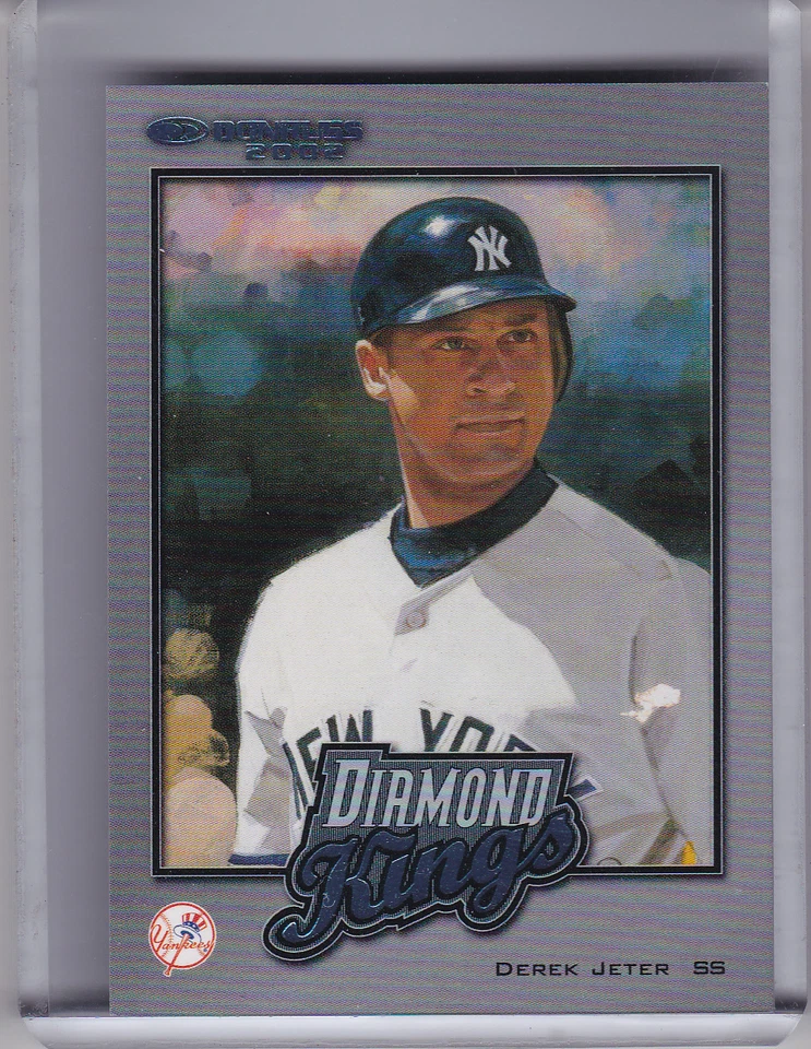 2002 DONRUSS #DK4 DEREK JETER DIAMOND KINGS NEW YORK YANKEES 1148/2500 8174 - Image 1 of 1