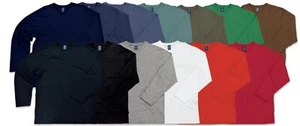 Hering Men's Basic 100% Brazilian Long Sleeve Premium Cotton V-Neck T-Shirt Tee - Picture 1 of 8