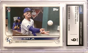 2022 Bobby Witt Jr. Topps Update #US187 CGC 9 Rookie Kansas City Royals - Picture 1 of 1