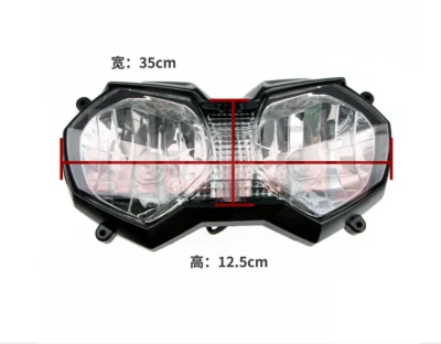 Conjunto de faros delanteros aptos para Triumph Tiger 800/1200 Explorer 10-17 Foto 1 de 4