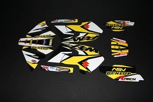 SUZUKI RM 125-250 1999-2000 MX GRAPHICS KIT DECALS KIT STICKER KIT BUBBLR FLO - Picture 1 of 5