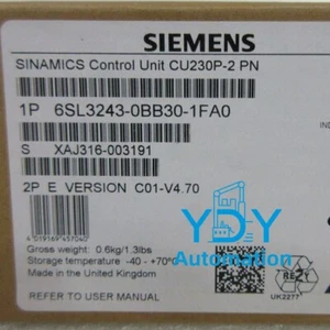 1PZ Siemens 6SL3243-0BB30-1FA0 6SL3 243-0BB30-1FA0 nuovo con scatola spedizione celere - Foto 1 di 3