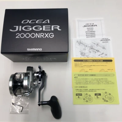 Shimano 21 Ocea Jigger 2000NR XG mango derecho en caja Foto 1 de 4