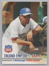 Daren Brown 2004 Grandstand Inland Empire 66ers