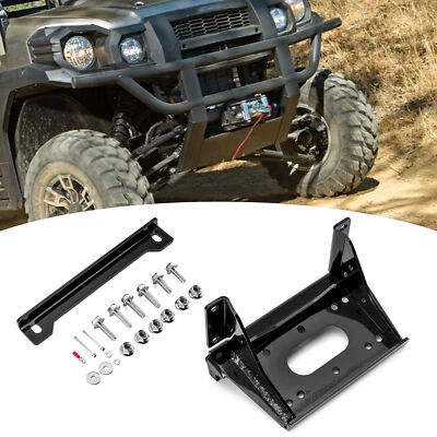 Placa de montaje de cabrestante para Kawasaki Mule PRO FXT DXT FX DX FXR 2015-2025 Foto 1 de 4