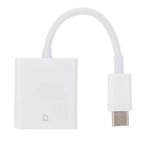 Adaptador USB Tipo C a USB OTG Conector Lector de Tarjetas TF/SD para iPad Pro Tablet G - Imagen 1 de 11