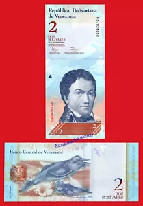 VENEZUELA 2 Bolivares 27.12.2012 Pick 88e SC / UNC - Imagen 1 de 1