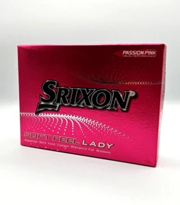 Srixon Soft Feel Lady 8 Passion Pink Golf Balls 1 Dozen - 2023 - Picture 1 of 3