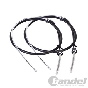 2x HANDBREMSSEILE HINTEN LINKS RECHTS für VW POLO FOX SEAT IBIZA 4 SKODA FABIA - Bild 1 von 5