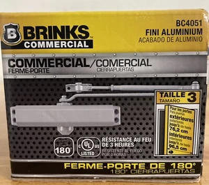 Brinks Aluminum Hydraulic Door Closer BC4051 NIB - Picture 1 of 3