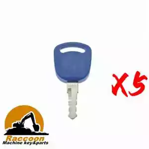 5 keys For New Holland 14601 Excavator Key Excavator Grader Dozer Ford Tractors - Picture 1 of 3