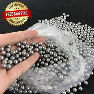 Bolas de tiro de acero munición honda caza 3/4/5/6/7/8/9/10/11/12/13 mm alto carbono - Imagen 1 de 11