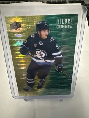 2023-24 UD Allure Yellow Green Spectrum #27/99 Color Flow Perfetti - Image 1 of 4