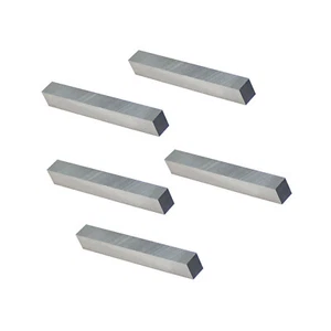 Set Of 5 Pieces HSS Square Bit Lathing Milling 3 in L x 3/8 in W x 3/8 in H - Picture 1 of 2