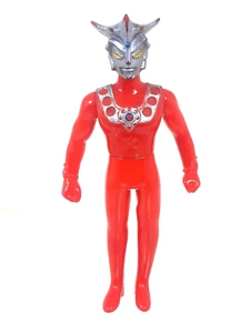 RARE VINTAGE ULTRAMAN SOFT VINYL FIGURE 5 INCHES BANDAI LOT 1 NO 24 - Picture 1 of 6