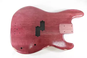 Acabado Purpleheart P cuerpo de bajo - se adapta a los mástiles de guardabarros J1197 - Imagen 1 de 10