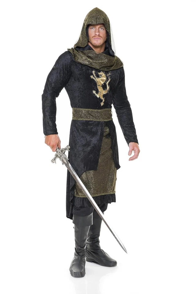 Disfraz de Rey Medieval del Renacimiento de Halloween de lujo para adulto Foto 1 de 2