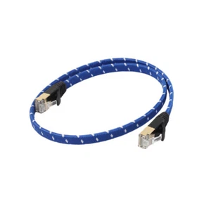 Premium 10 Gigabit Cat 7 Ethernet-Kabel Nylon geflochtene - Afbeelding 1 van 11