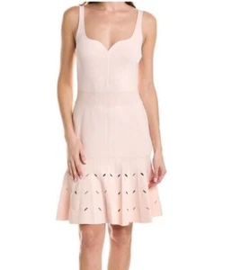 Ted Baker Damen rosa AMBYR Bodycon Stretchkleid Größe 2 UK 10 UVP £150 - Bild 1 von 5