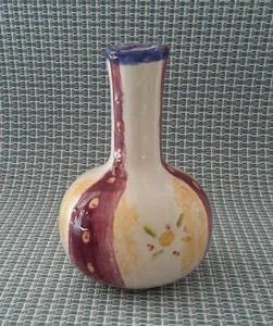 Colorful Bud Vase Ceramic Pottery Hand Made Hand Crafted Unbranded Pre-owned - Picture 1 of 6