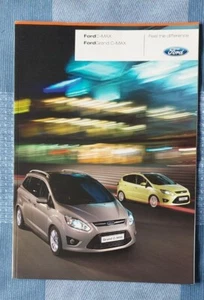 Ford C-Max & Grand C-Max 2010-11 UK Market Sales Brochure 44 pages Good Cond. - Picture 1 of 6