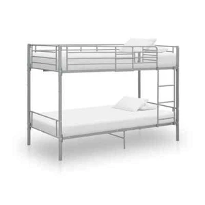 Etagenbett 90x200cm Kinderbett Hochbett Metallbett Bett mehrere Auswahl vidaXL - Bild 1 von 27