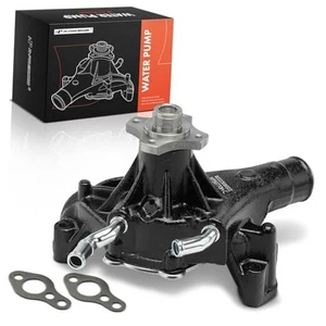  Water Pump with Gasket [OHV 4.3 5.0 5.7L] Compatible with GMC, Chevy,  - Picture 1 of 8