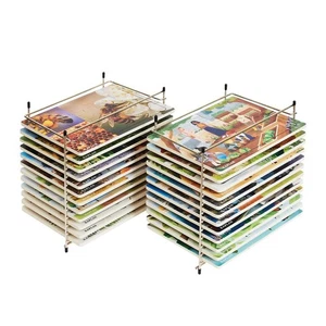 Kaplan Early Learning Big Puzzle Set with Metal Rack - Set of 24 - Picture 1 of 8