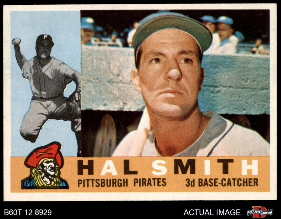 1960 Topps #48 Hal W. Smith Pirates 7.5 - NM+ - Image 1 of 1
