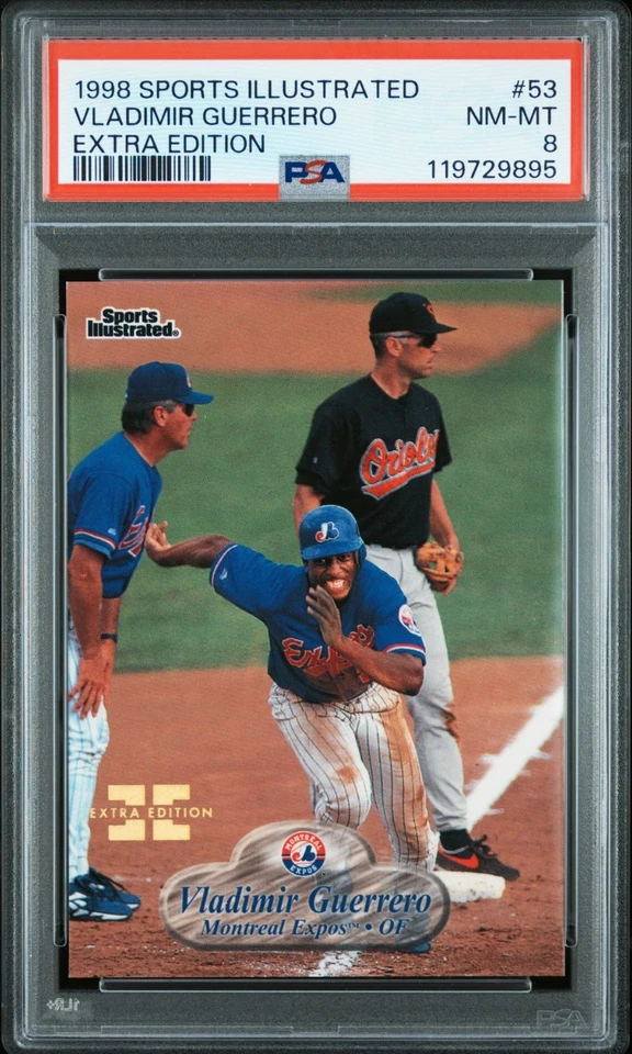 1998 Sports Illustrated Extra Edition  #53 Vladimir Guerrero HOPF PSA 8  5567 - Image 1 of 2