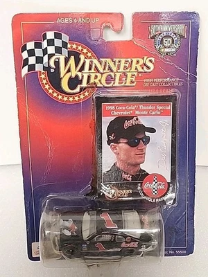Dale Earnhardt Jr NASCAR #1 Coca-Cola 50th Anniversary Winner's Circle Chevy - Image 1 of 4