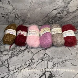 Moda Dea Yarn Lot Bundle Eden Dream 6 Skeins NEW - Picture 1 of 8