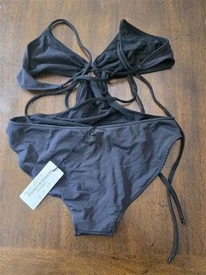 Nuevo con etiquetas Traje de baño Rachel Pally S Anillo Monokini Maillot 1 pieza Negro 127162 Foto 1 de 2