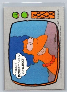 1990 Topps The Simpsons #1 Don't forget your lunches! - Bild 1 von 2