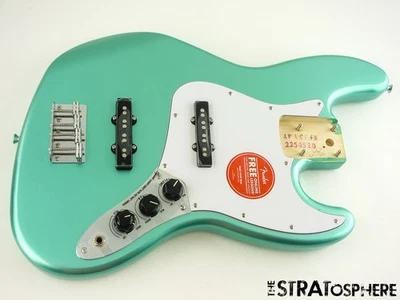 Bajo Fender Squier Affinity Active Jazz, CUERPO CARGADO, Preamplificador, ¡Verde Mystic Surf! Foto 1 de 2