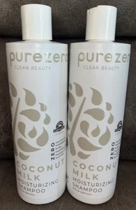 2 - Purezero Clean Beauty Kokosmilch feuchtigkeitsspendendes Shampoo je 12 Unzen - Bild 1 von 1