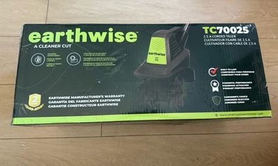 Новый Earthwise TC70025 2,5 А проводной электрический триллер/культиватор - серый - Изображение 1 из 2