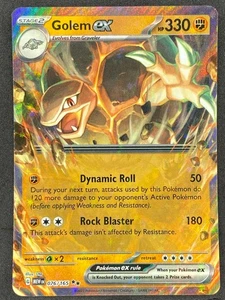 Pokémon Golem ex 076/165 MEW Scarlet & Violet 151 NM - Picture 1 of 2